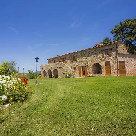Tenuta Angelici Winery Casa Contea With Pool And Panoramic Pool Cortona Villa